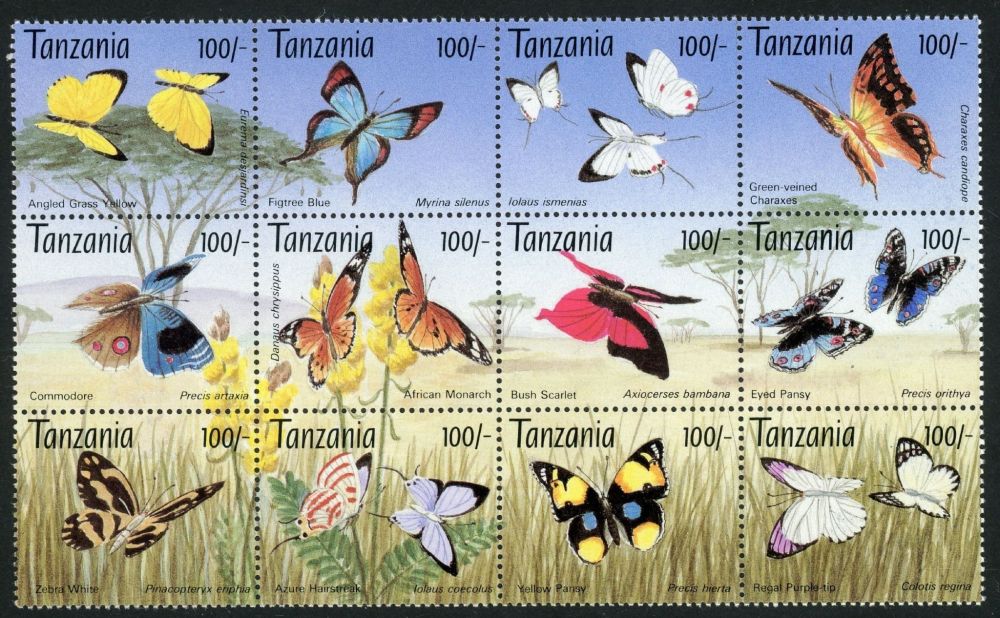 Tanzania 1993 SG.1611-1654 U/M