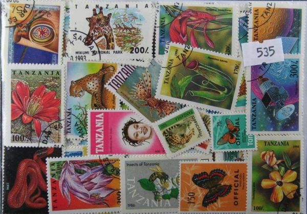 Tanzania 200 Stamps (535)