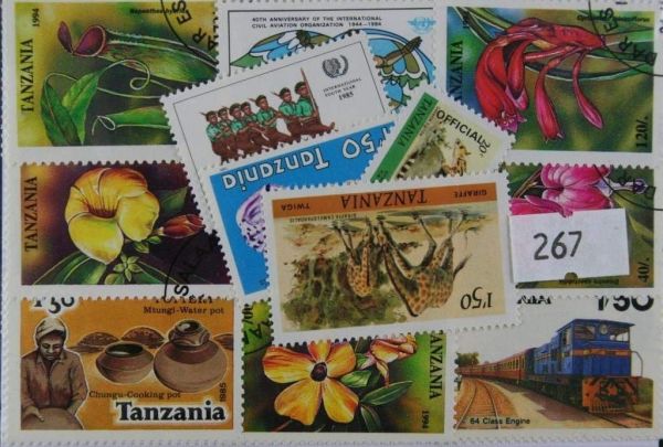 Tanzania 25 Stamps (267)