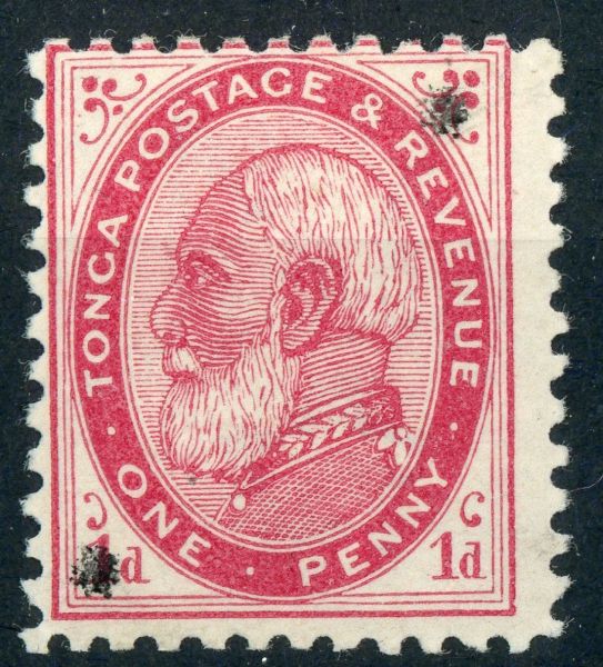 Tonga 1891 SG.7d M/M perf 12x11.5