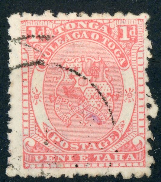 Tonga 1892 SG.10 F/U