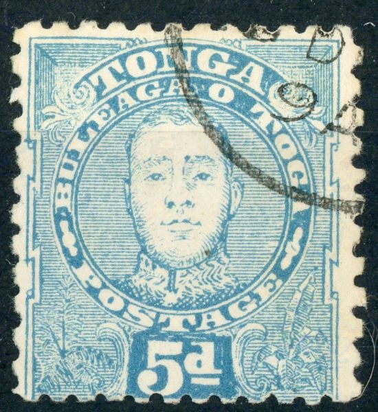 Tonga 1895 SG.34b F/U