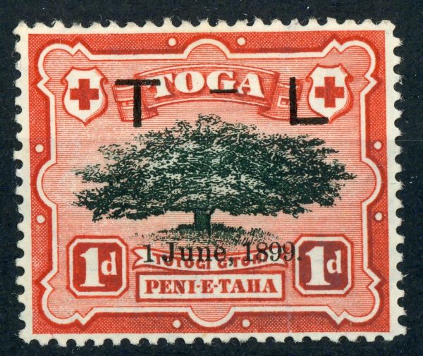 Tonga 1899 SG.54 M/M (1)