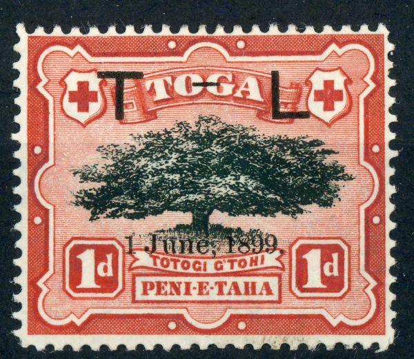 Tonga 1899 SG.54 M/M (2)