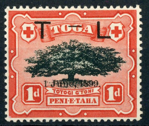 Tonga 1899 SG.54b M/M