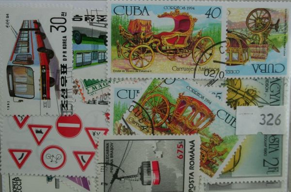 Transport 25 Stamps (326)