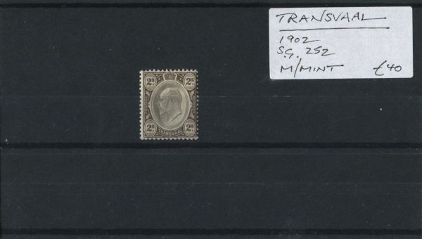 Transvaal 1902 SG.252 M/M