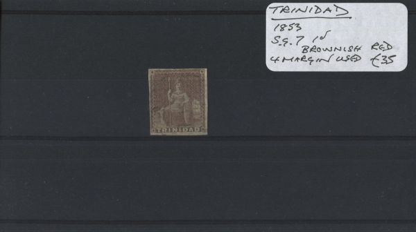 Trinidad 1853 SG.7 Used