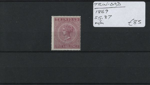 Trinidad 1869 SG.87 M/M