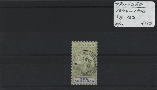 Trinidad 1896-1902 SG.123 F/U