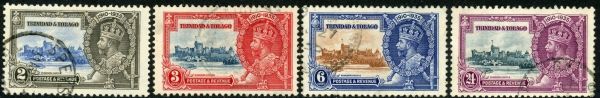 Trinidad and Tobago 1935 SG.239-242 F/U