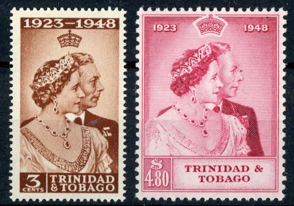 Trinidad & Tobago 1948 SG.259-260 U/M