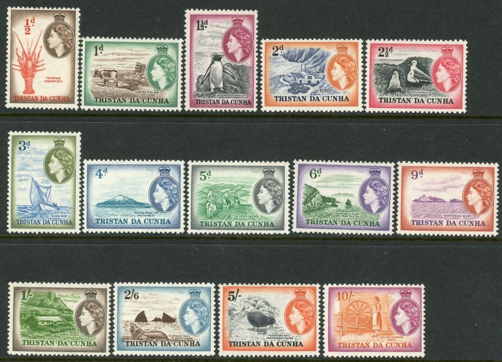 Tristan Da Cunha 1954 SG.14-27 M/M