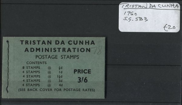 Tristan Da Cunha 1960 SG.SB3 Booklet (Lot 2)