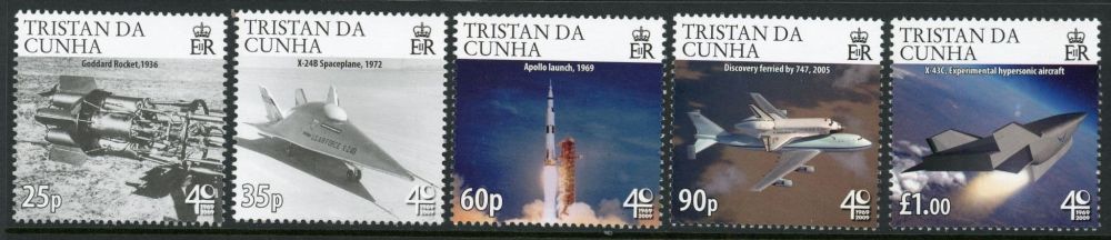 Tristan da Cunha 2009 SG.944-948 U/M