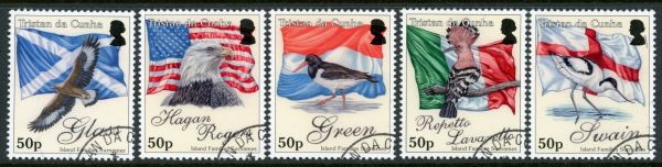 Tristan da Cunha 2010 SG.988-992 F/U