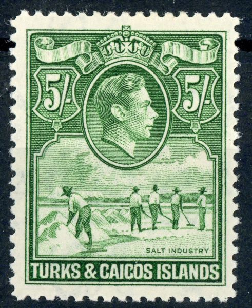 Turks and Caicos Islands 1938-45 SG.204a M/M