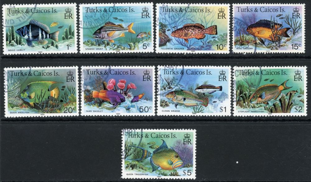 Turks and Caicos Islands 1978-83 SG.514B-528B F/U