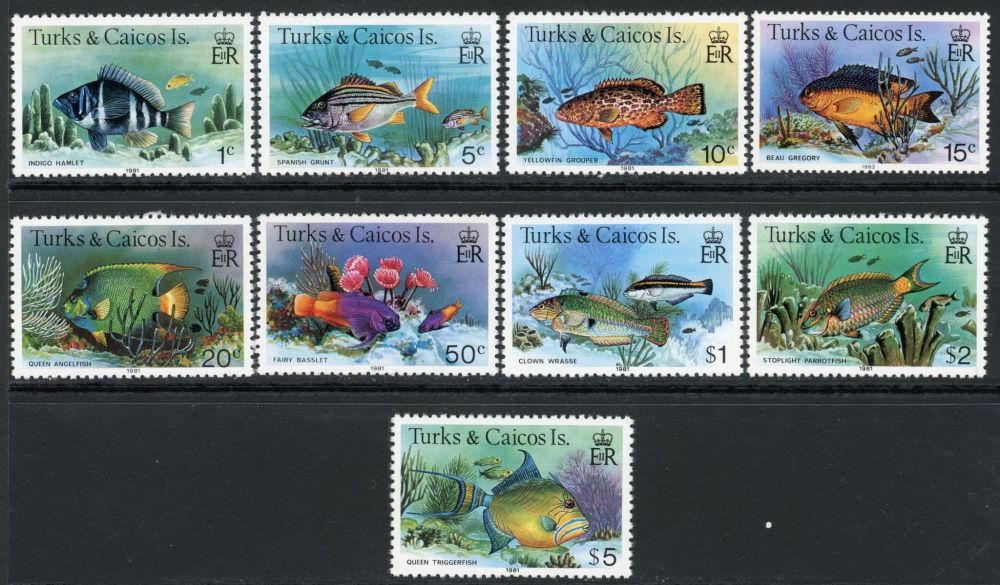 Turks and Caicos Islands 1978-83 SG.514B-528B U/M