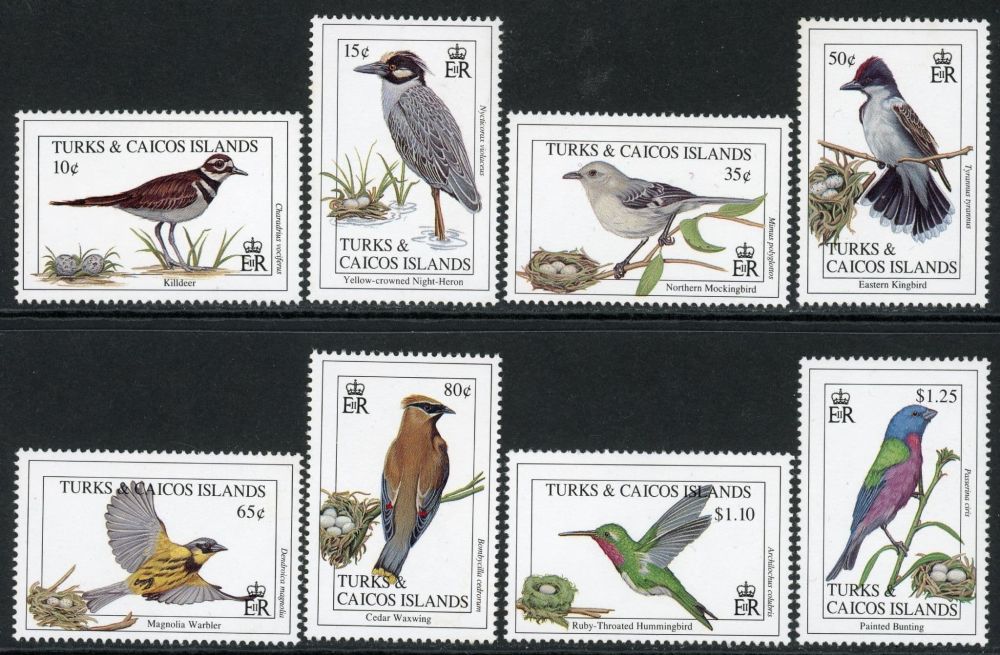 Turks and Caicos Islands 1993 SG.1228-1235 U/M