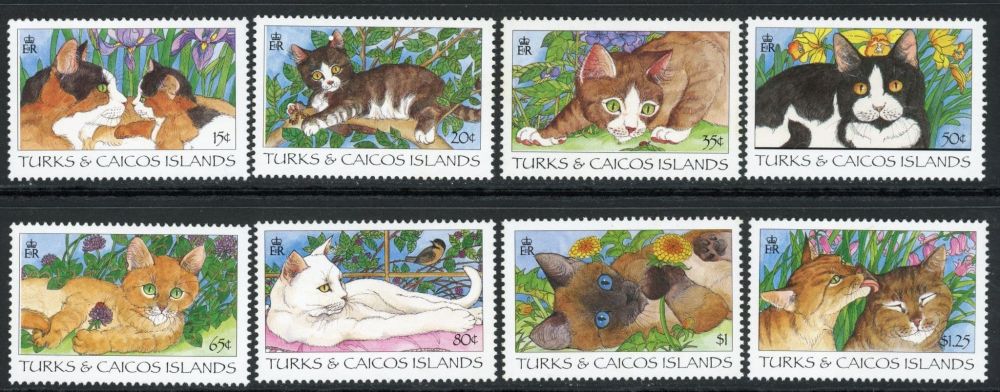 Turks and Caicos Islands 1995 SG.1319-1326 U/M