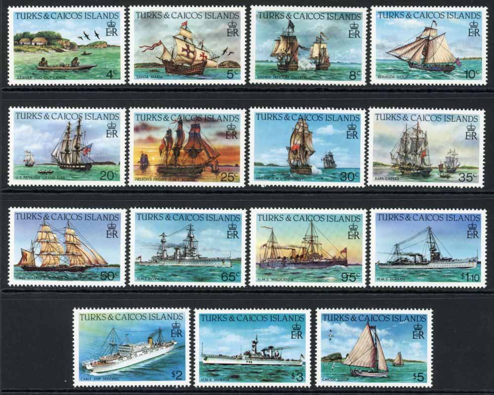 Turks & Caicos Islands 1983-85 SG.769-783 U/M