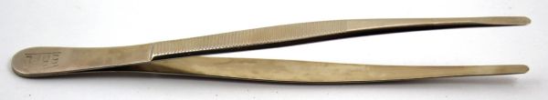 Tweezers, Nickel Plated, 120mm Pointed Ends