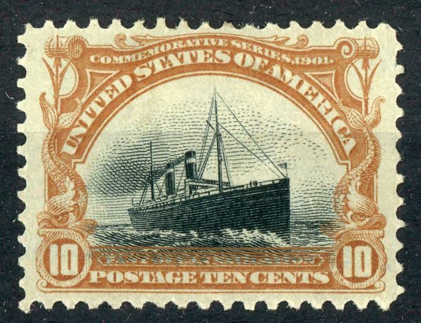 U.S.A. 1901 SG.305 M/M gum thin