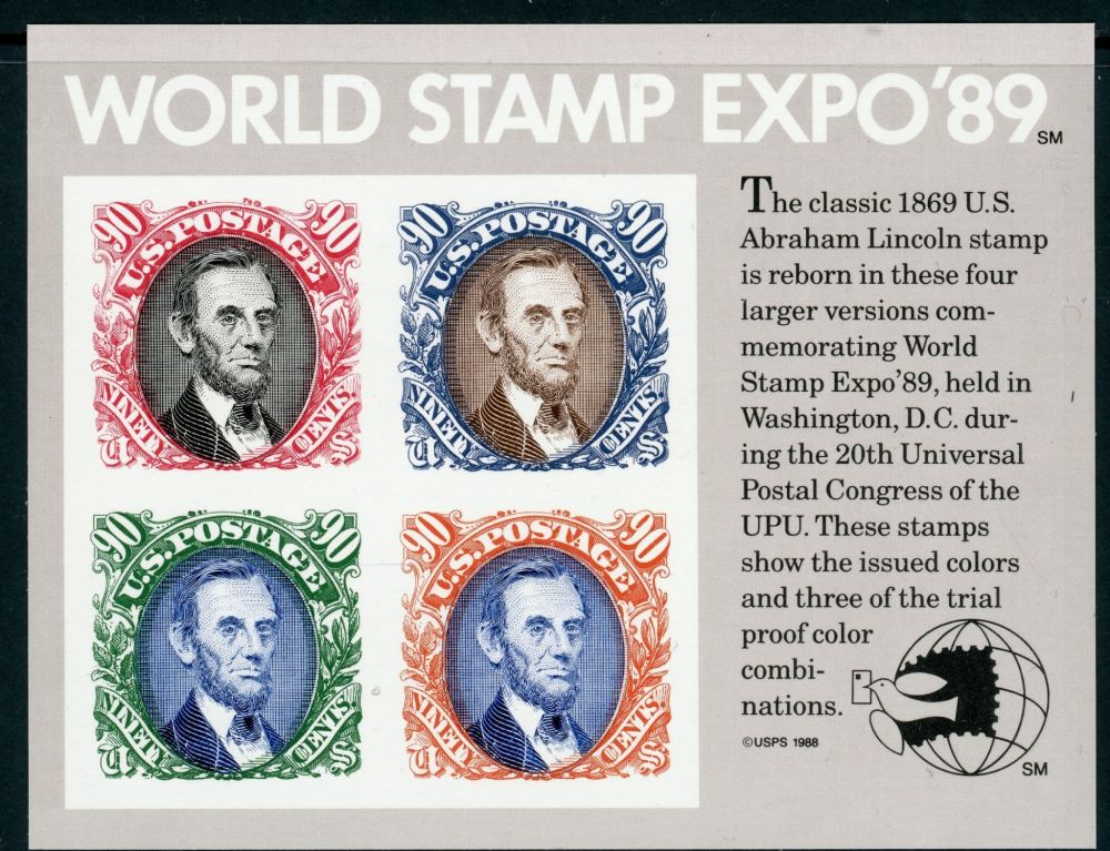 U.S.A. 1989 SG.MS2417 U/M