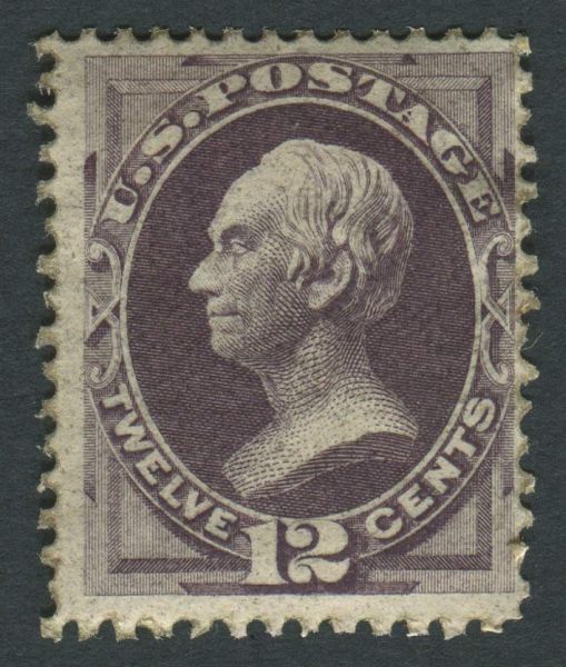 USA 1870 SG.153 12 cents Purple Mounted Mint