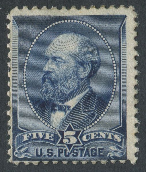 USA 1888 SG.221 5 cents Mounted Mint