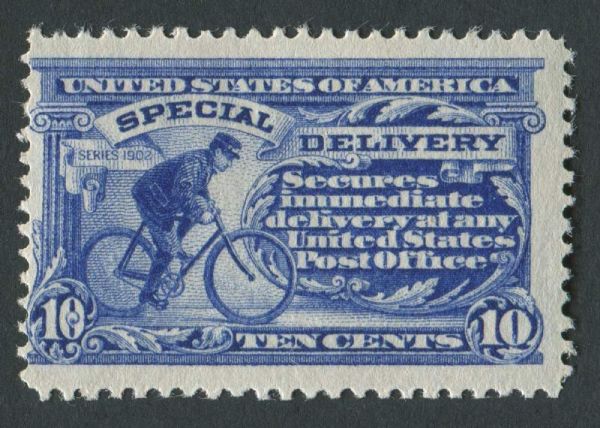 USA 1902 SG.E326b 10 cents Special Delivery Mounted Mint