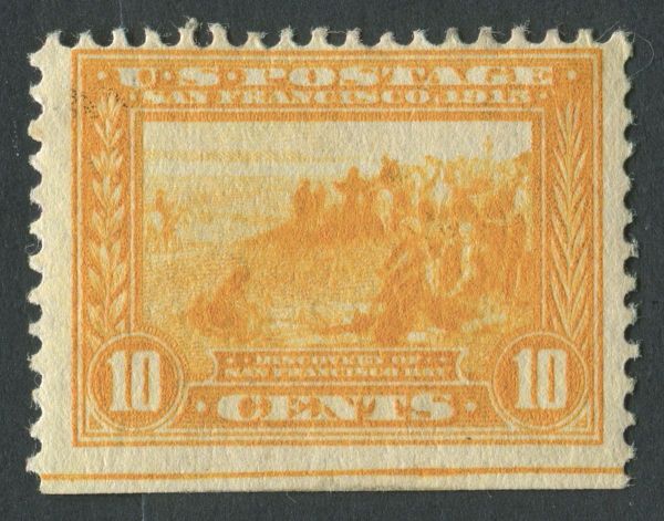 USA 1913 SG.426 10 cents Yellow Mounted Mint