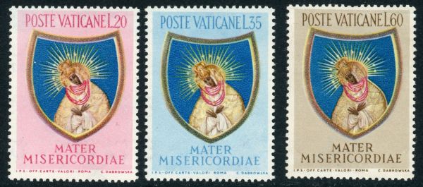 Vatican City 1954 SG.212-214 M/M