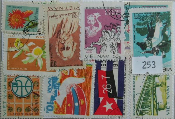 Vietnam 25 Stamps (253)