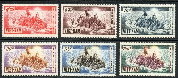 Vietnam / South 1955 SG.S5-S10 U/M