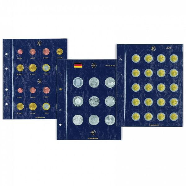 VISTA Euro Coin Sheets