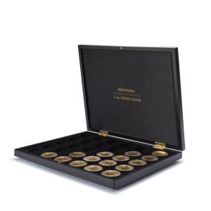 Presentation case for 30 gold coins American Eagle  in capsules