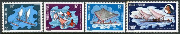 Wallis and Futuna Islands 1972 SG.217-220 U/M