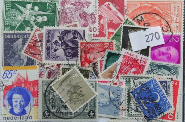 Western Europe 50 Stamps (270)