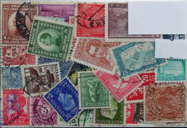 Worldwide (used) 50 different countries 50 Stamps (232)