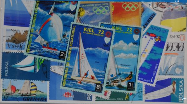 Yachting 25 Stamps (M187)